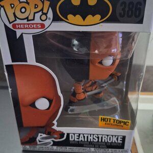In Box Pop Funko of Deathstroke From Batman